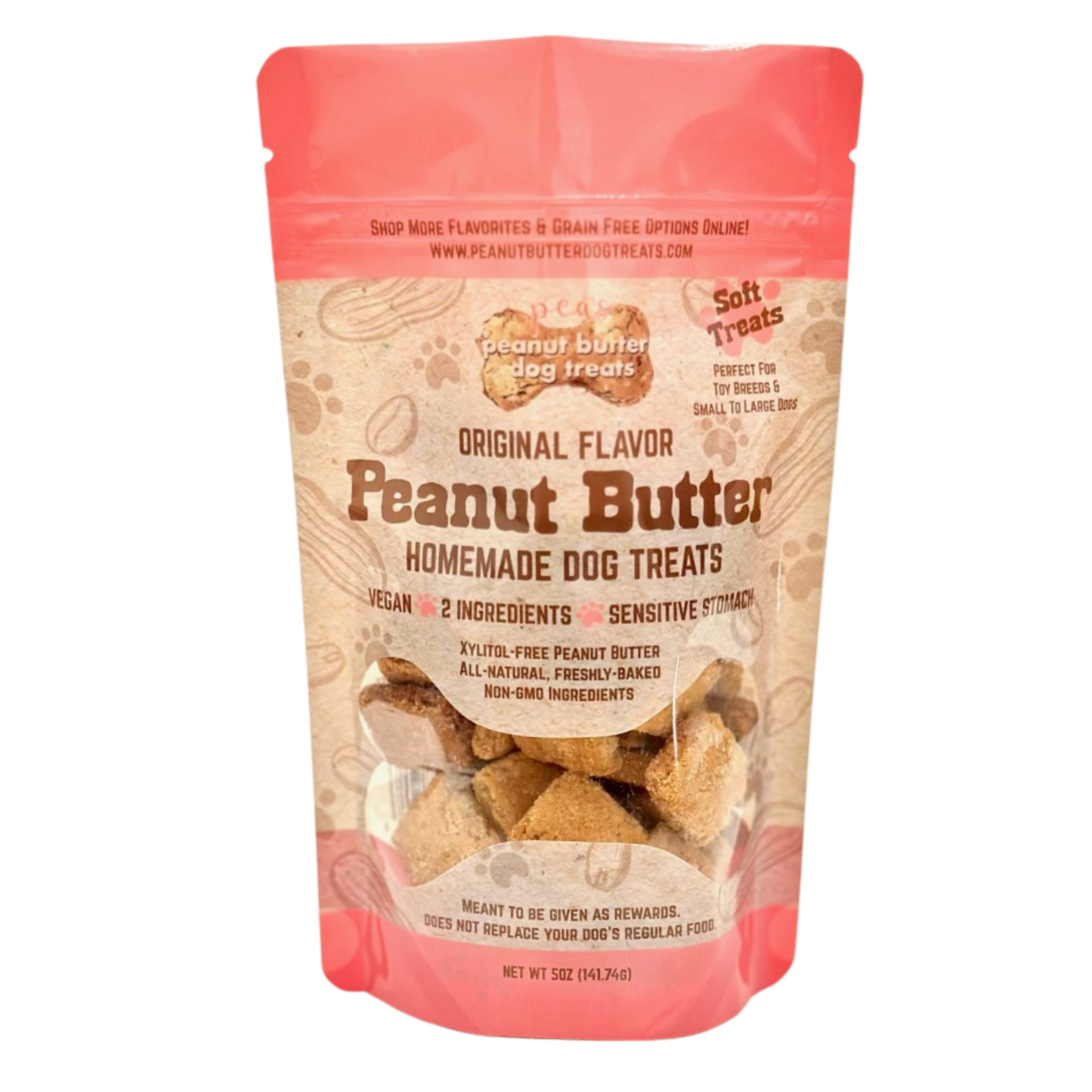 All-natural peanut butter treats