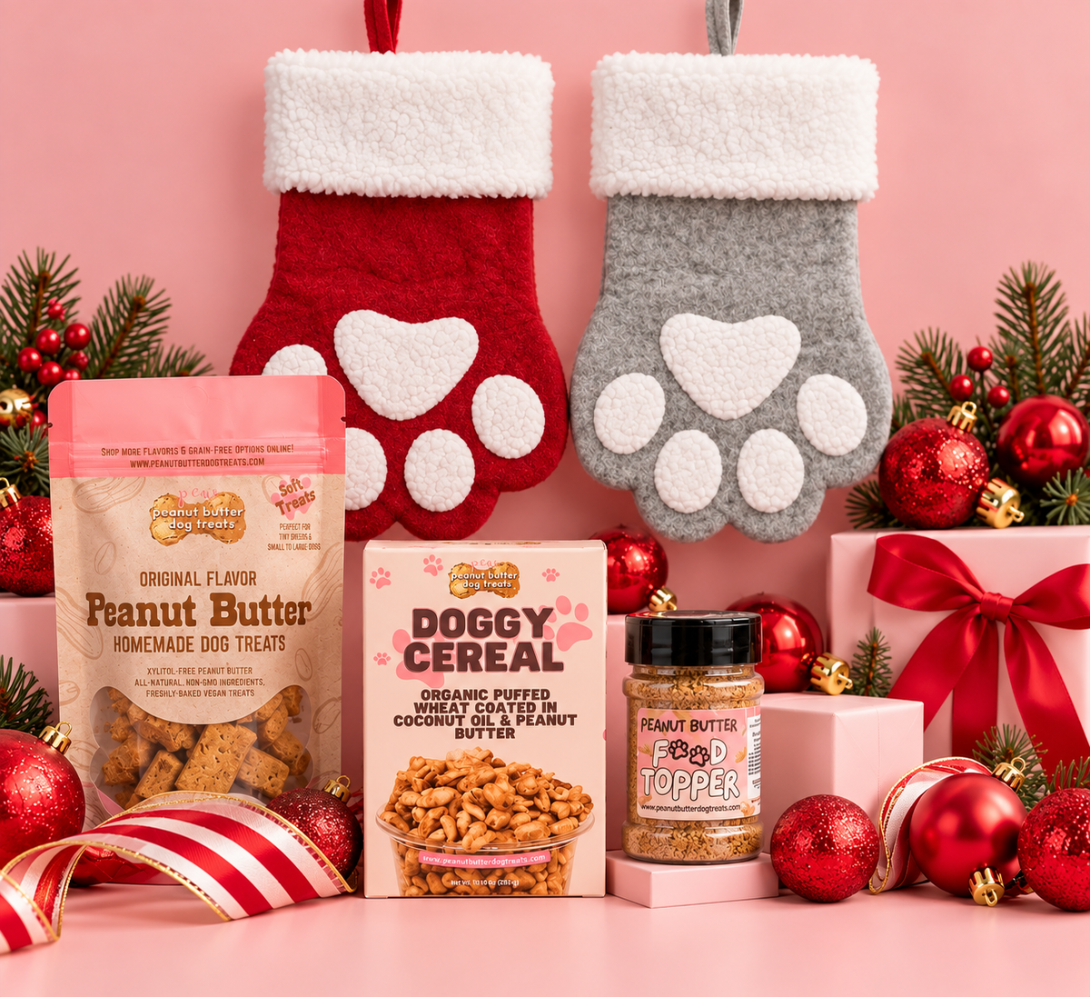 Christmas Paw Stocking