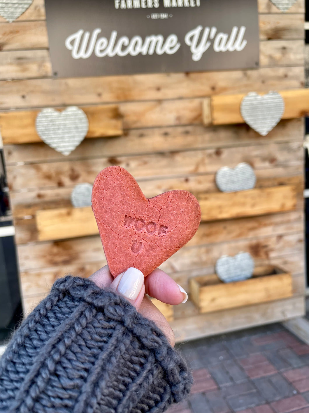 Valentines cookies